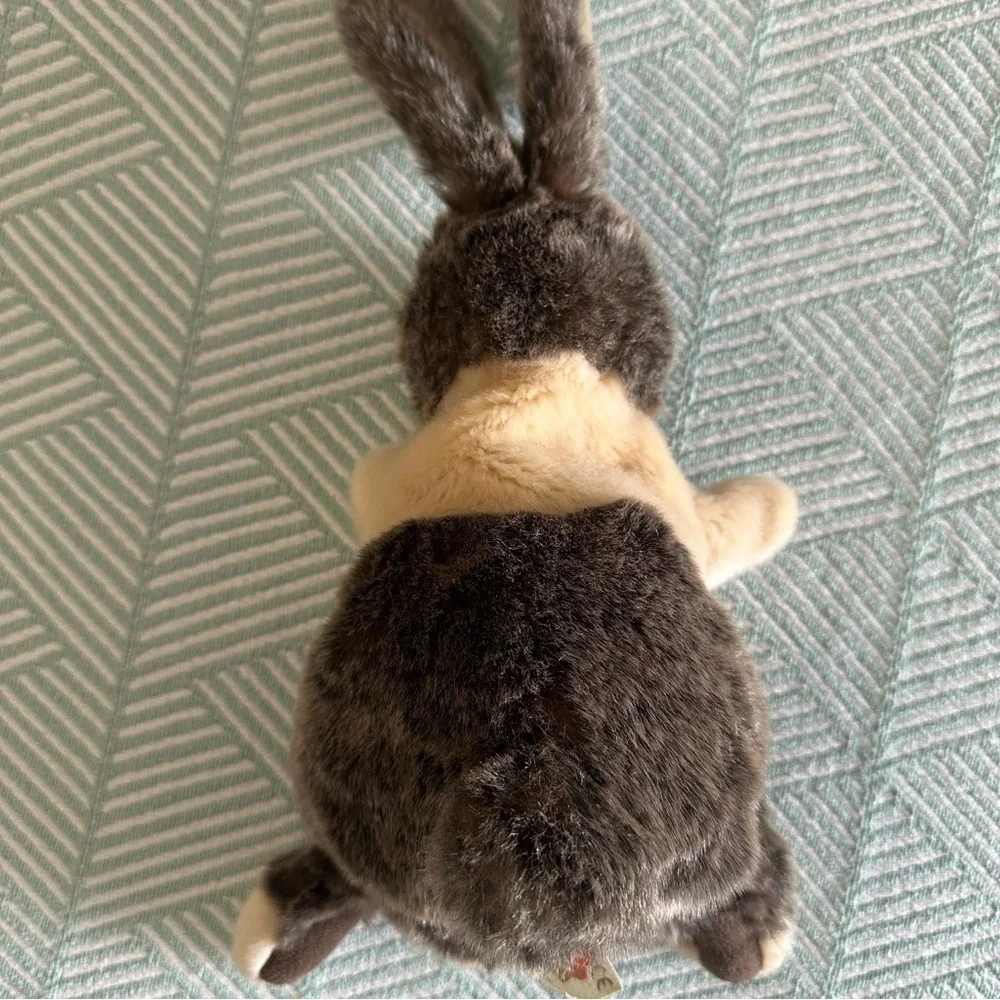 Folkmanis Baby Dutch Rabbit Plush Hand Puppet - Picture 5 of 5